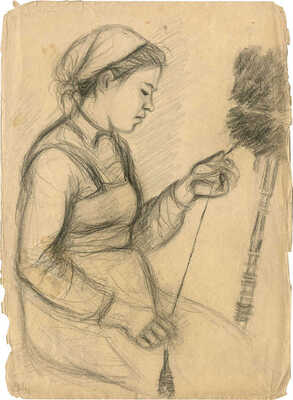 Эвенбах Евгения Константиновна. Портрет Ираиды Яковлевны Репиной